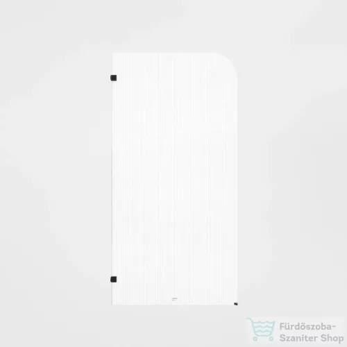 Arezzo Design CLEAR 100x200 cm-es zuhanyfal bordázott biztonsági üvegből, rögzítő profil nélkül, AR-AS2100200