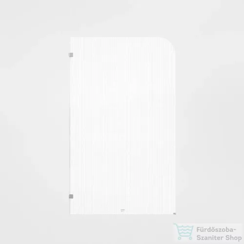 Arezzo Design CLEAR 120x200 cm-es zuhanyfal bordázott biztonsági üvegből, rögzítő profil nélkül, BALOS AR-AS2120200