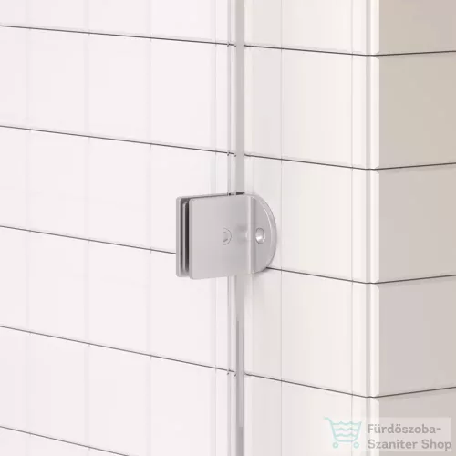 Arezzo Design CLEAR walk-in profil szett zuhanyfalhoz, szálcsiszolt nikkel AR-ASPRBN
