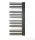 BEMUTATÓTERMI AREZZO design BLACKLINE 1200x502 törölközőszárító radiátor, matt fekete AR-BL12050