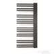 BEMUTATÓTERMI AREZZO design BLACKLINE 1200x502 törölközőszárító radiátor, matt fekete AR-BL12050