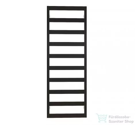 AREZZO design CUBE BLACK 1100x500 törölközőszárító radiátor, matt fekete AR-CB11050