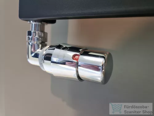 AREZZO design CORNERPEX termosztátos radiátor szelep, króm, bal AR-CORNERPEX-CR-L
