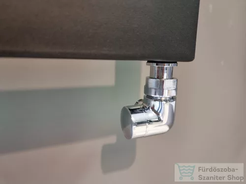 AREZZO design CORNERPEX termosztátos radiátor szelep, króm, bal AR-CORNERPEX-CR-L