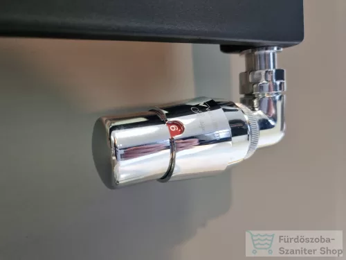 AREZZO design CORNERPEX termosztátos radiátor szelep, króm, jobb AR-CORNERPEX-CR-R