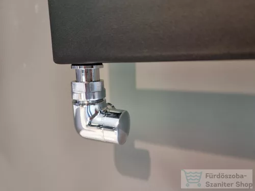 AREZZO design CORNERPEX termosztátos radiátor szelep, króm, jobb AR-CORNERPEX-CR-R