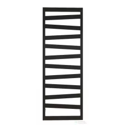  AREZZO design DIAGONAL BLACK 1200x500 törölközőszárító radiátor, matt fekete AR-DB12050