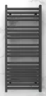 AREZZO design DUO ANTRACIT 1200X500 törölközőszárítós radiátor AR-DU12050A