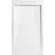 AREZZO design STONE pala hatású öntött márvány zuhanytálca, 120x90 cm-es, fehér AR-DYT129LW