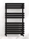 AREZZO design FLAT BLACK 800x500 törölközőszárító radiátor, matt fekete AR-FB8050
