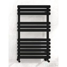   AREZZO design FLAT BLACK 800x500 törölközőszárító radiátor, matt fekete AR-FB8050
