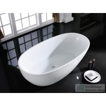   AREZZO design Silk 170x85 fényes fehér szabadon álló kád AR-GLOW170