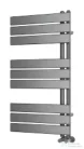 AREZZO design HORIZONT BLACK 900x500 törölközőszárító radiátor, gun metal AR-HGM9050