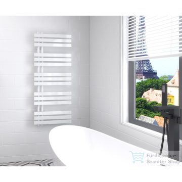   AREZZO design HORIZONT WHITE SLIM 1200x500 törölközőszárítós radiátor AR-HS12050W