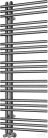 AREZZO design LINEAR GUN METAL 1200x500 törölközőszárító radiátor AR-LR12050GM