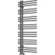 AREZZO design LINEAR GUN METAL 1200x500 törölközőszárító radiátor AR-LR12050GM