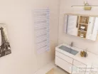 AREZZO design LINEAR WHITE 1200x500 törölközőszárító radiátor, fehér AR-LR12050W
