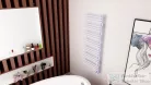 AREZZO design LINEAR WHITE 1200x500 törölközőszárító radiátor, fehér AR-LR12050W