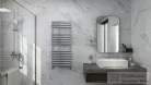 AREZZO design MOON CHROME 1190x500 törölközőszárító radiátor, króm AR-M12050CR