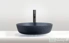 Arezzo design RUBEN 42 cm-es pultra ültethető üveg mosdó, matt szürke AR-M331