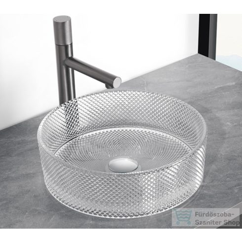 AREZZO design BRILLA üvegmosdó, 36 cm,  AR-M346