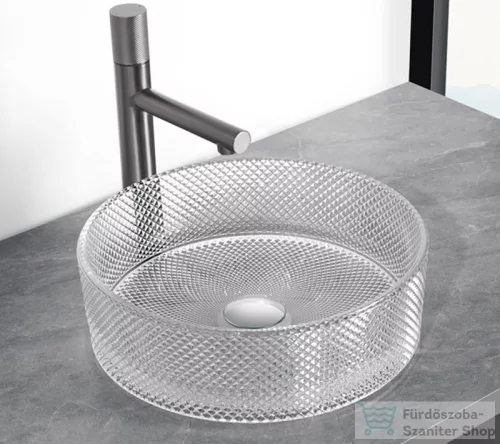 AREZZO design BRILLA üvegmosdó, 36 cm,  AR-M346