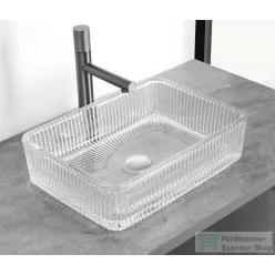 AREZZO design VETRINA üvegmosdó, 46x33cm,  AR-M352
