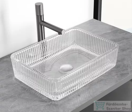 AREZZO design VETRINA üvegmosdó, 46x33cm,  AR-M352