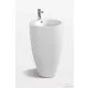 AREZZO Design ORION 50x84 álló mosdó, fehér AR-M9001