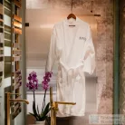 AREZZO design PURE COTTON fürdőköpeny, fehér, M-es AR-PUREBRWM