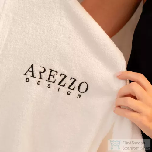 AREZZO design PURE COTTON fürdőköpeny, fehér, M-es AR-PUREBRWM