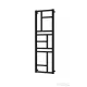 AREZZO design ROCKWALL BLACK törölközőszárító radiátor, matt fekete AR-RO11050B