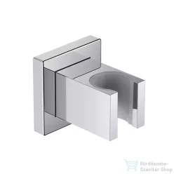 AREZZO design szögletes kézizuhany tartó, króm AR-SB01CR