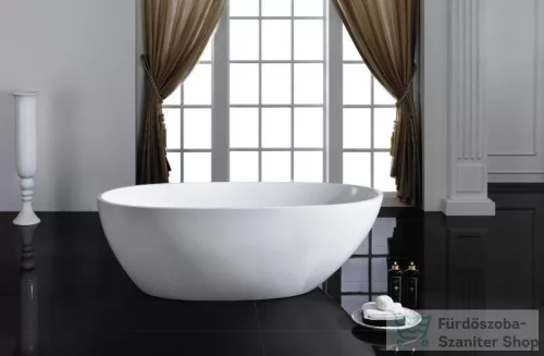 AREZZO design Silk 170x85 matt fehér szabadon álló kád AR-SILK170