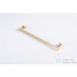   AREZZO design törölközőtartó STONELINE radiátorhoz, szálcsiszolt arany