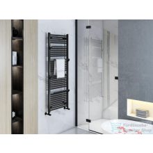   AREZZO design SMART ANTRACIT 1510x550 törölközőszárító radiátor, matt fekete AR-SM15055A
