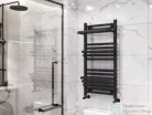 AREZZO design STEP BLACK 1000x500 törölközőszárító radiátor, matt fekete AR-SP10050B