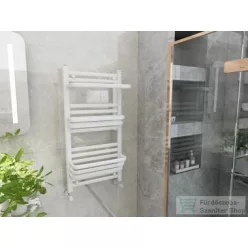   AREZZO design STEP WHITE 1000x500 törölközőszárító radiátor, fehér AR-SP10050W