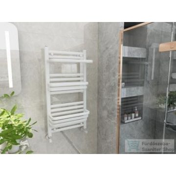   AREZZO design STEP WHITE 1000x500 törölközőszárító radiátor, fehér AR-SP10050W