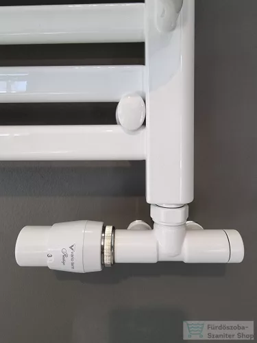 AREZZO design SPEARPEX termosztátos radiátor szelep, fekete, bal AR-SPEARPEX-B-L