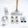 AREZZO design SPEARPEX termosztátos radiátor szelep, króm, bal AR-SPEARPEX-CR-L