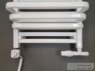 AREZZO design SPEARPEX termosztátos radiátor szelep, fehér, bal AR-SPEARPEX-W-L