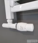 AREZZO design SPEARPEX termosztátos radiátor szelep, fehér, jobb AR-SPEARPEX-W-R