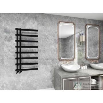   AREZZO design TUBE ANTRACIT 1200x600 törölközőszárító radiátor, matt fekete AR-TB12060