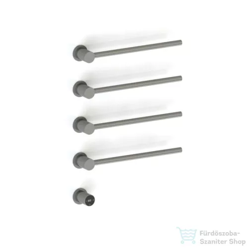 AREZZO design TUBELINE 755x455 elektromos törölközőszárító radiátor gun metal szürke AR-TL45100GM
