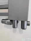 AREZZO design VARIOPEX termosztátos radiátor szelep, fekete, jobb AR-VARIOPEX-B-R