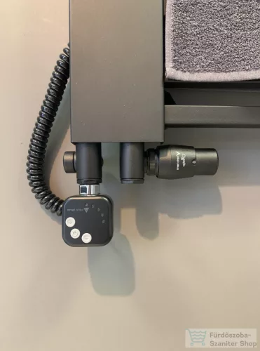 AREZZO design VARIOPEX termosztátos radiátor szelep, króm, bal AR-VARIOPEX-CR-L