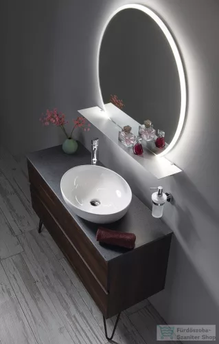 Sapho OFELIE kerámiamosdó, pultra szerelhető, túlfolyó nélkül, 51,5x14,5x39cm (AR433)