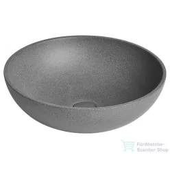 Sapho TURF beton mosdó, átm:44cm, szürke gránit (AR436)