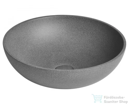 Sapho TURF beton mosdó, átm:44cm, szürke gránit (AR436)